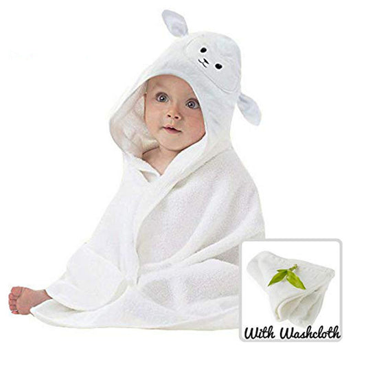 Bamboo Fiber Baby Cartoon Holding Blanket